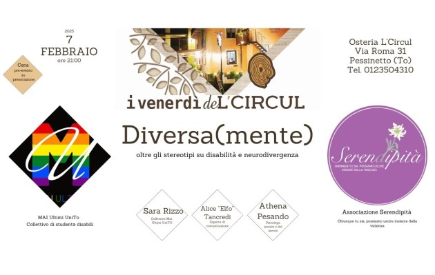 7 Febbraio 2025 - Diversa(mente) - oltre gli stereotipi su disabilità e neurodivergenza
