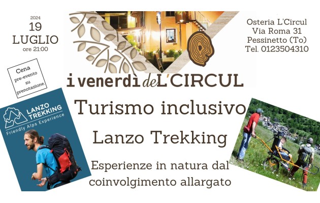 19 Luglio 2024 - Lanzo Trekking - Turismo inclusivo