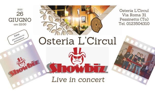 26 Giugno 2025 - Showbiz in Concerto