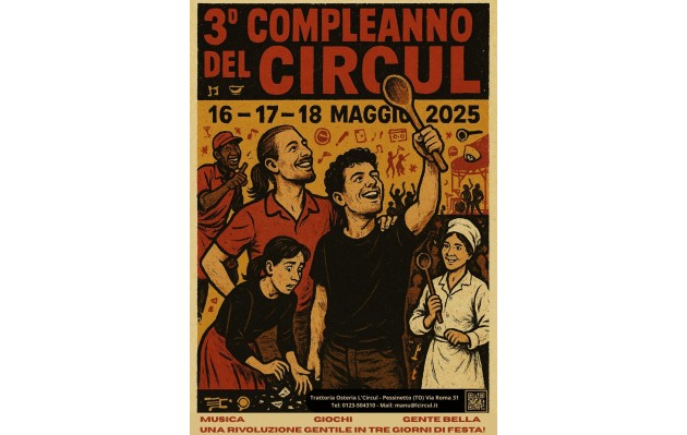 Maggio 2025 - Terzo Compleanno de L'Circul dei Fratelli Losero