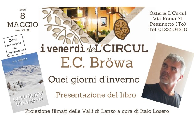 8 Maggio 2026 - E.C.Browa - Quei giorni d'inverno - presentazione del libro