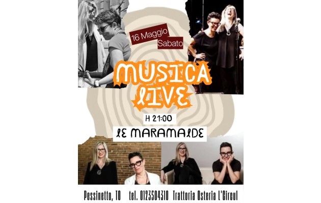 16 maggio 2026 - Le Maramalde in concerto
