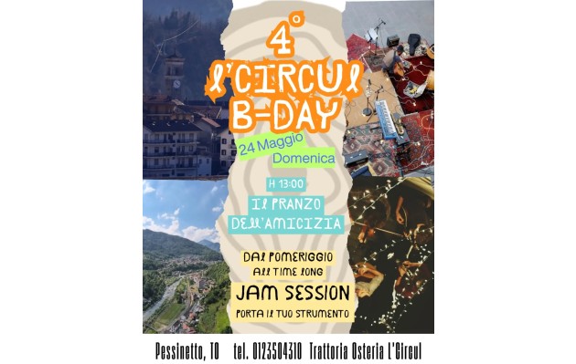 24 maggio 2026 - 4o B-DAY de L'Circul